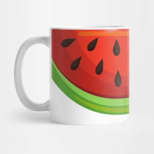 Watermelon Design, Summer Fun Fruit Print Mug